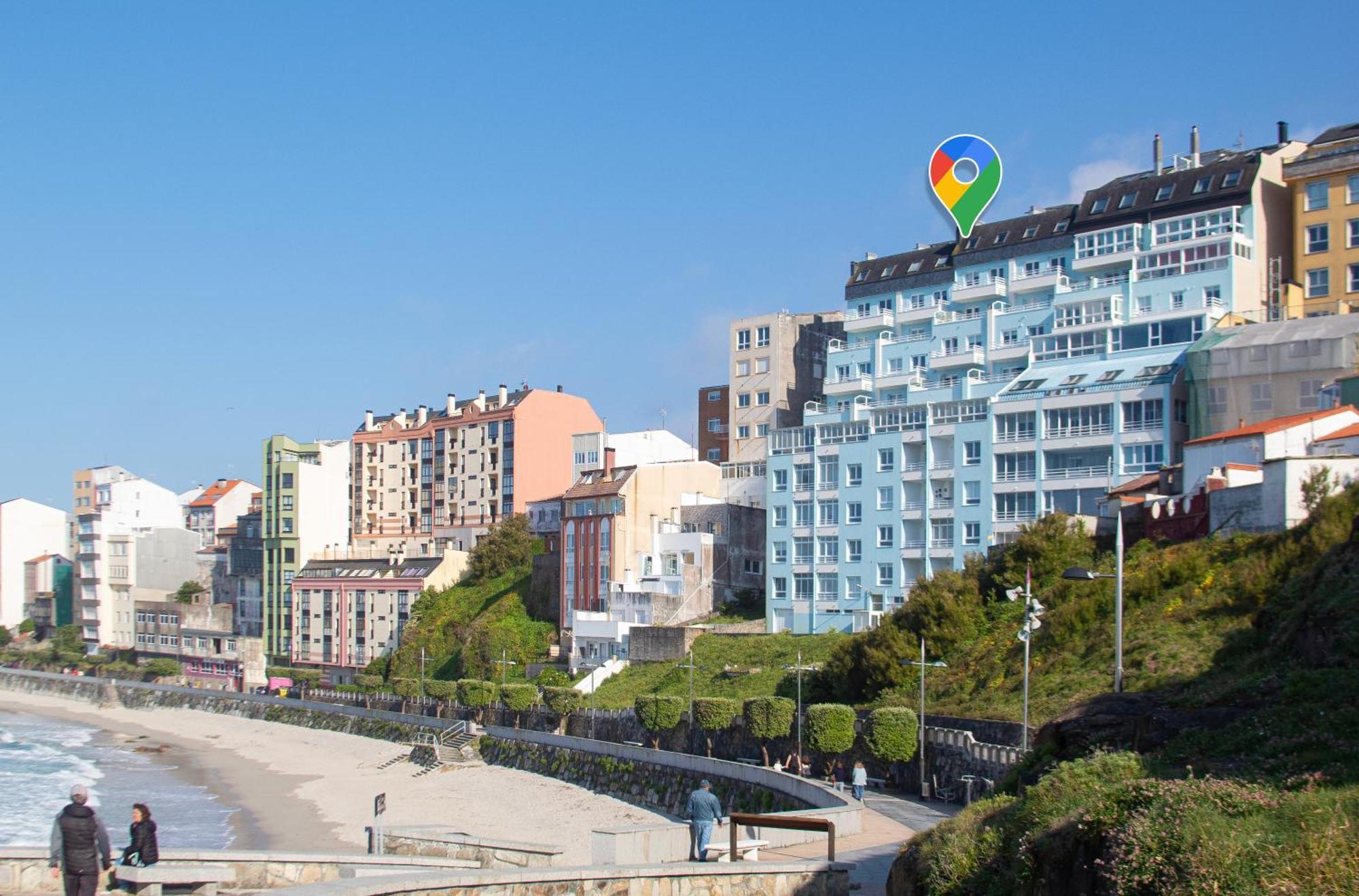 Ag Apartamento Nordes Malpica Primera Linea Playa Экстерьер фото